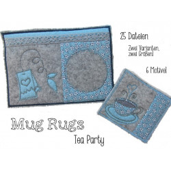 ITH - Mug Rugs - Tea Party